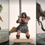 STL Miniature Pack: Highlander Hero & Sons of Rivesk Wyverns