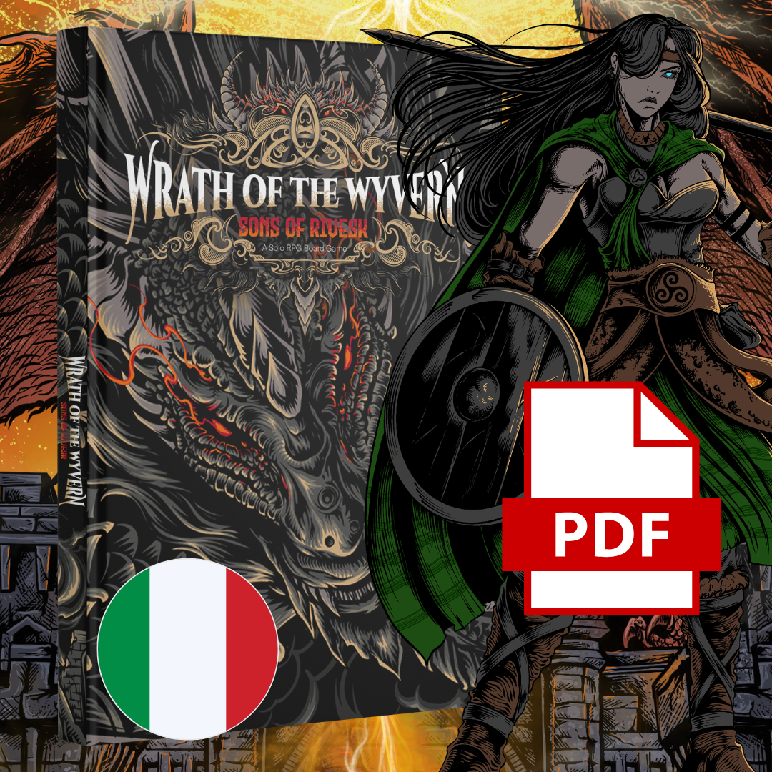 WRATH OF THE WYVERN – EDIZIONE DIGITALE COMPLETA (PDF)